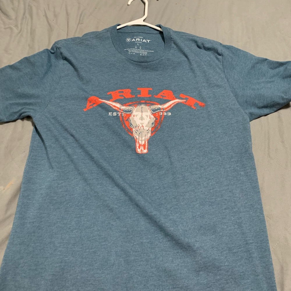 Ariat Men's Blue Graphic T-Shirt